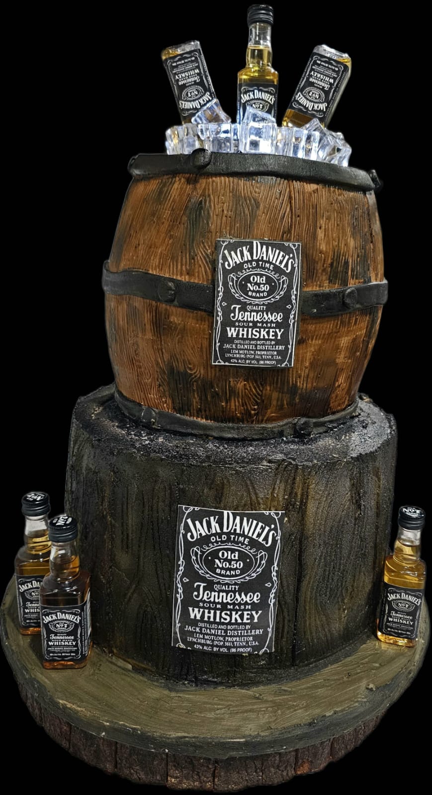 Aged to perfection- Whiskey Barrel Cake